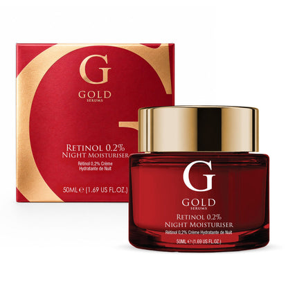 Gold Serums Retinol 0.2% Night Moisturiser 50ml