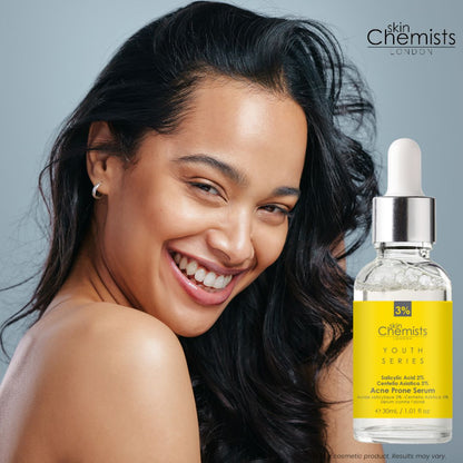 Youth Series Acne Prone Serum Salicylic Acid 2%, Centella Asiatica 3% 30ml