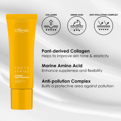Youth Series 1% Collagen Night Moisturiser 50ml