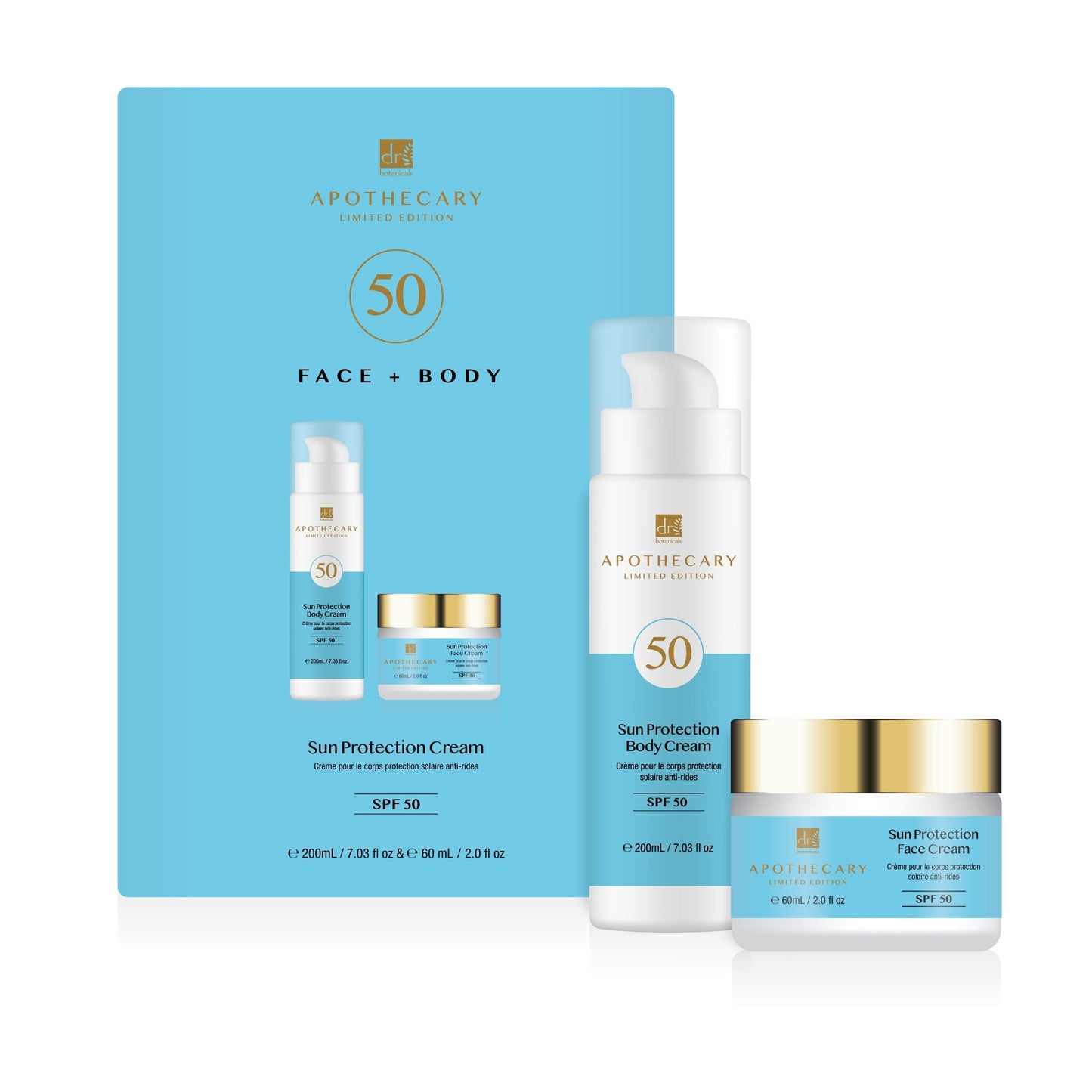 SPF 50 Face + Body Kit