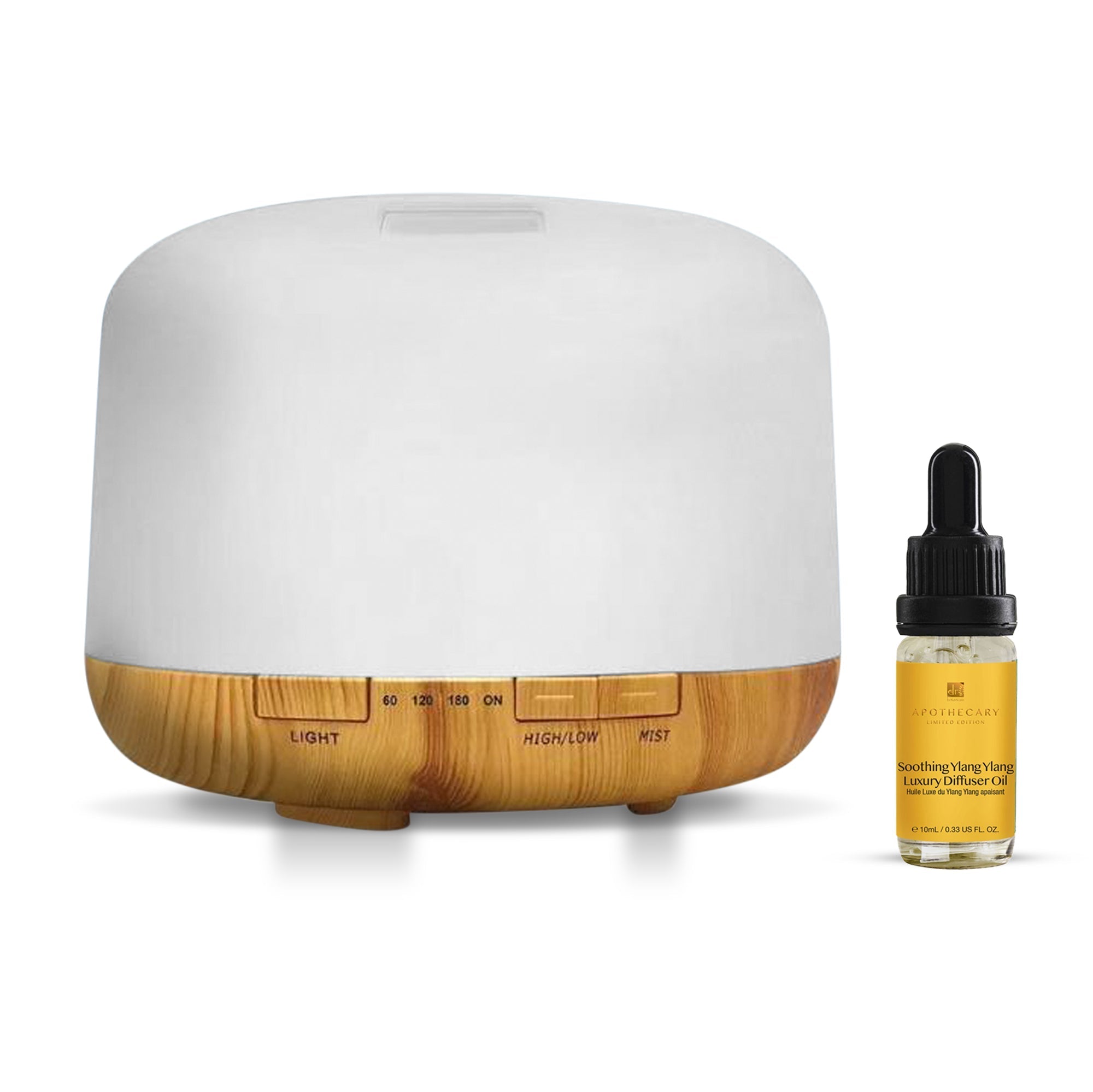 Dr Botanicals Premium 5 In 1 Aromatherapy Soothing Ylang Ylang Diffuser Kit