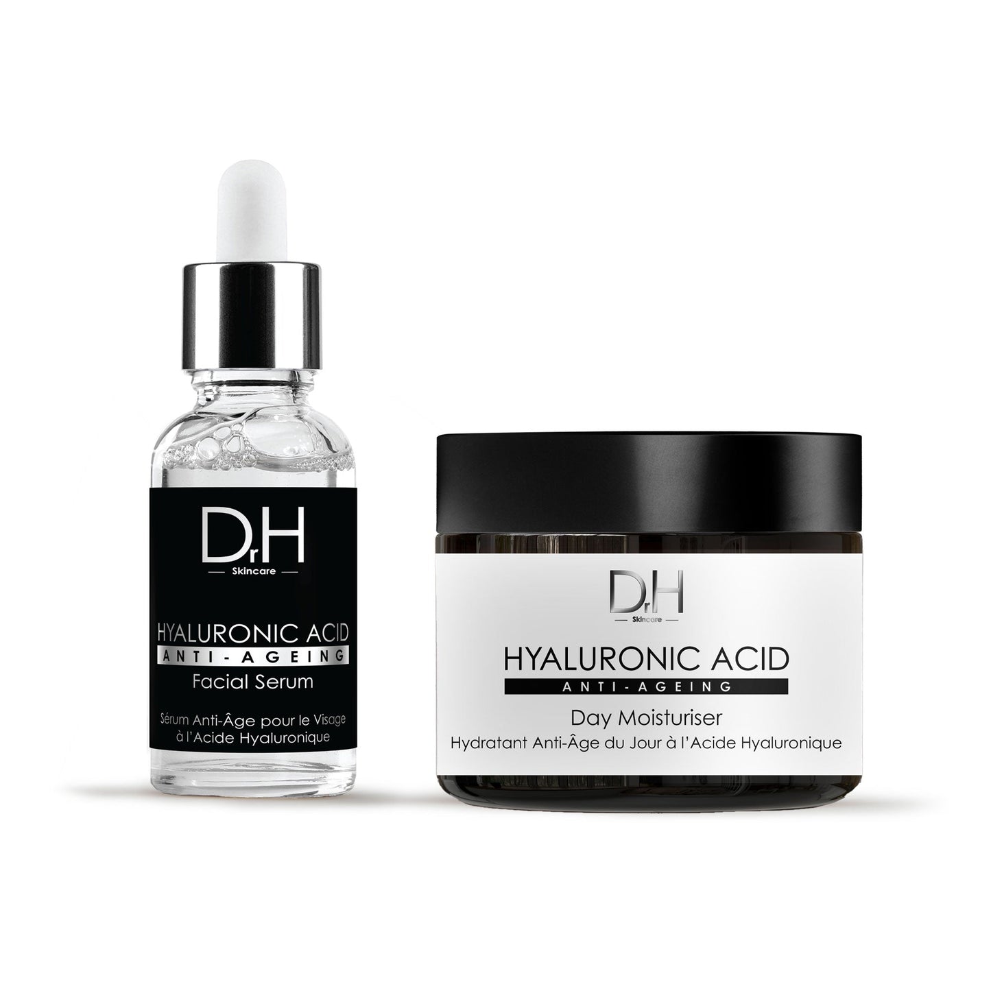 Anti-Ageing Hyaluronic Acid Facial Serum + Day Moisturiser