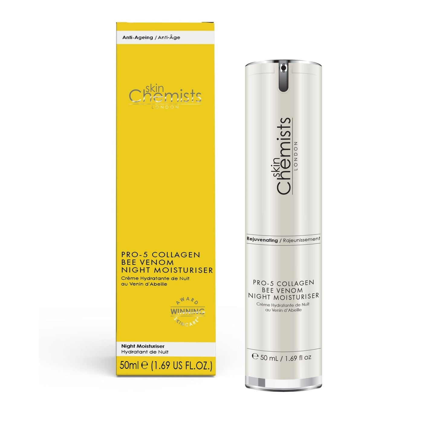 Anti-Ageing Pro-5 Collagen Bee Venom Night Moisturiser 50ml