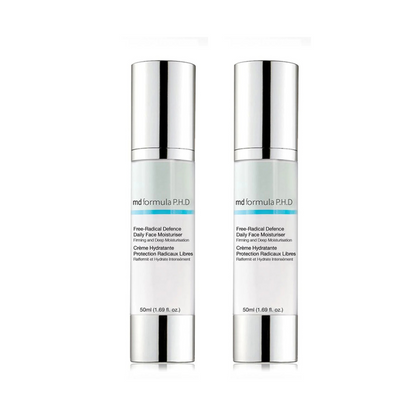 Free Radical Defence Daily Moisturiser 50ml Twin Value Savings Pack