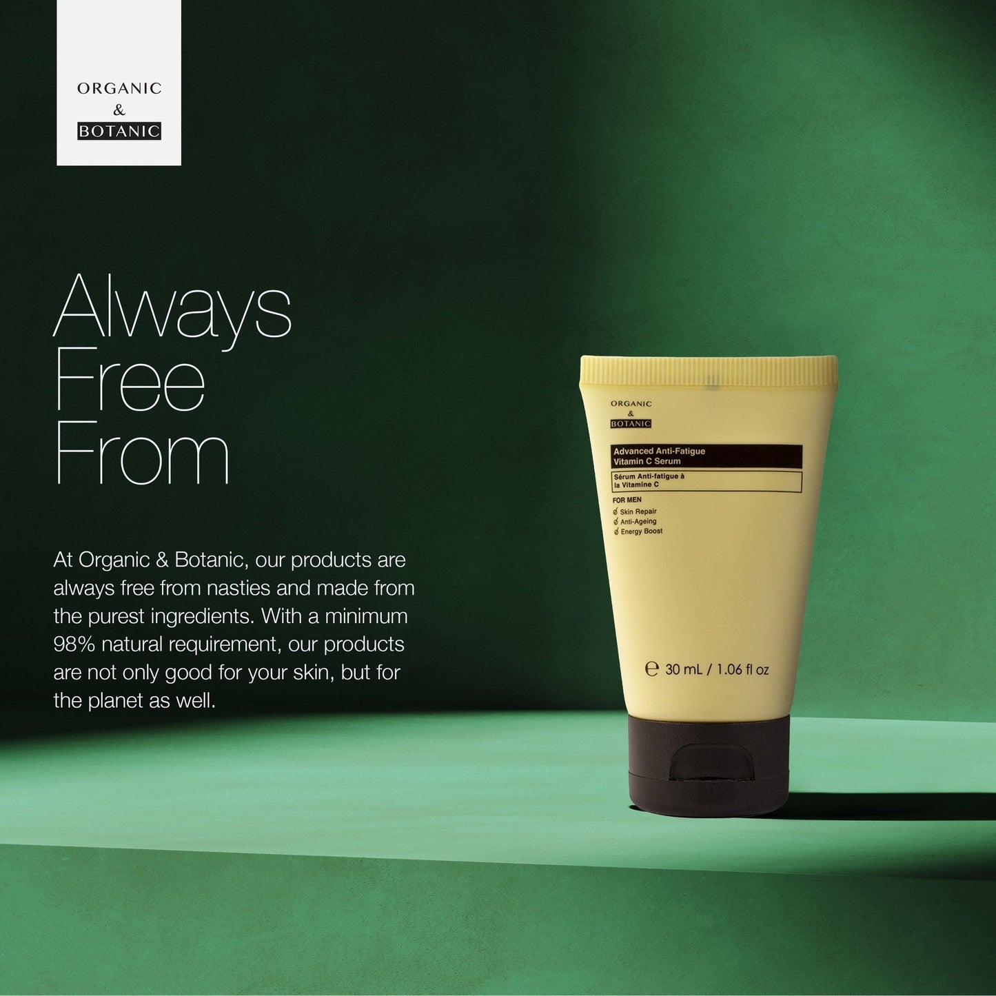 Advanced Anti-Fatigue Vitamin C Serum For Men 30ml x 2 Duo Pack