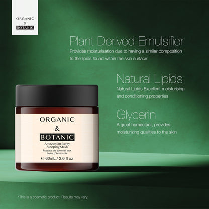 Amazonian Berry Sleeping Mask 60ml x 2 Duo Pack