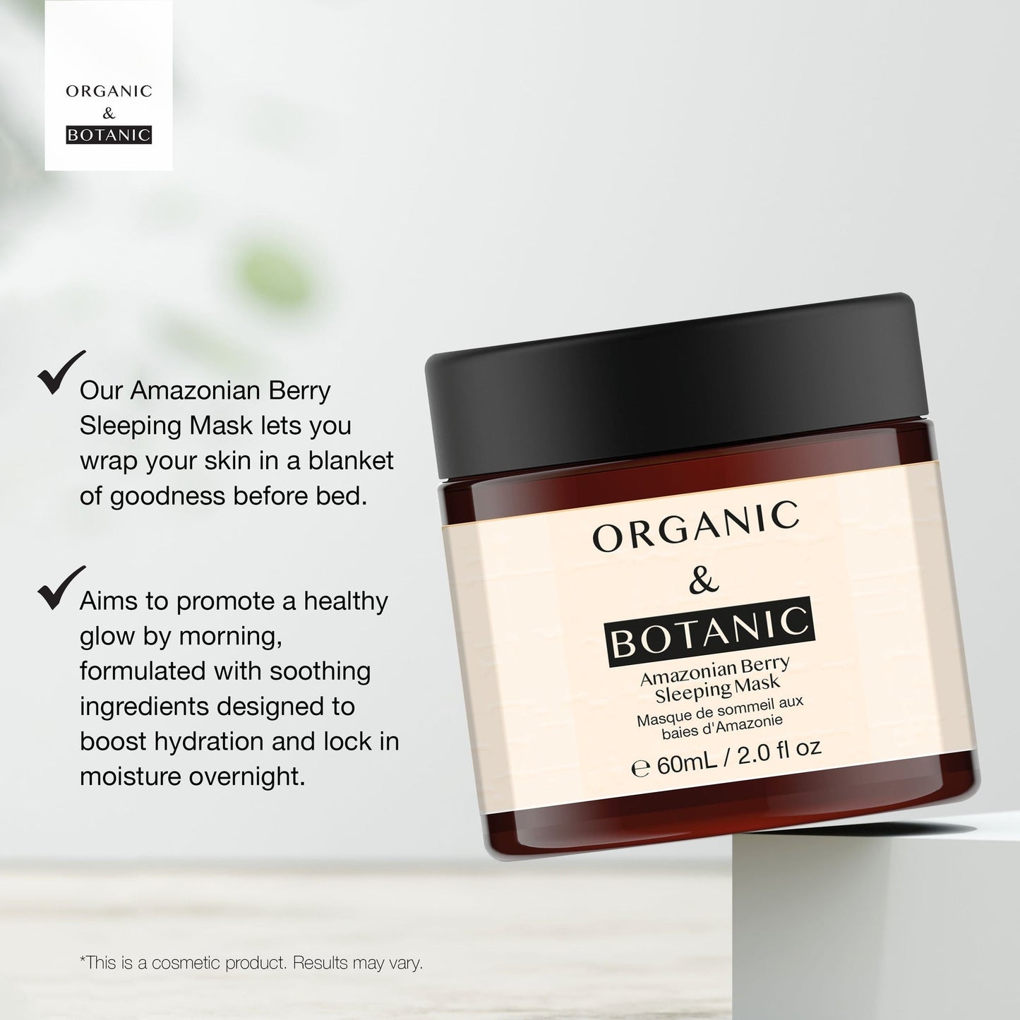 Amazonian Berry Sleeping Mask 60ml x 2 Duo Pack