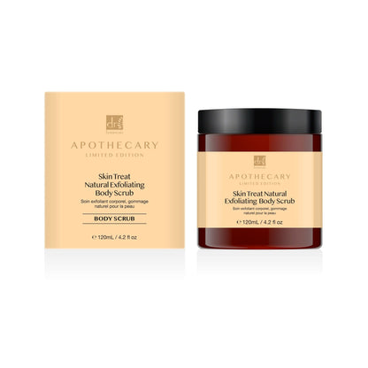 Skin Treat Natural Exfoliating Body Scrub 120ml Twin Value Savings Pack