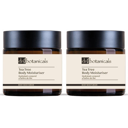 Eucalyptus & Tea Tree Body Moisturiser 120ml x 2 Duo Pack