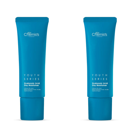 Youth Series 1% Hyaluronic Acid Day Moisturiser 50ml x 2 Duo Pack
