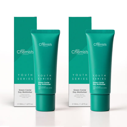 Green Caviar Day Moisturiser 50ml Duo Set