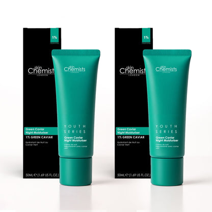 Green Caviar Night Moisturiser 50ml Duo Set