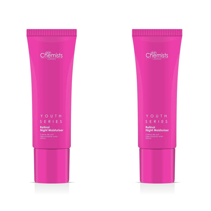 Youth Series Retinol & Bakuchiol Night Moisturiser 50ml x 2 Duo Pack