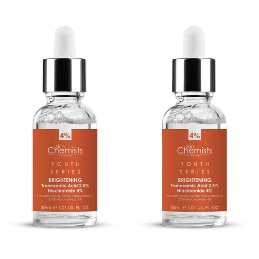 Youth Series Tranexamic Acid 2.5%, Niacinamide 4% Brightening Serum 30ml x 2 Duo Pack