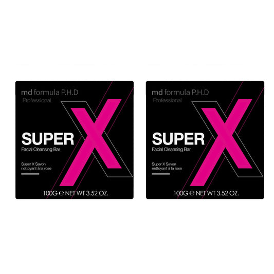 Super X Facial Cleansing Bar 100g x 2 Duo Pack