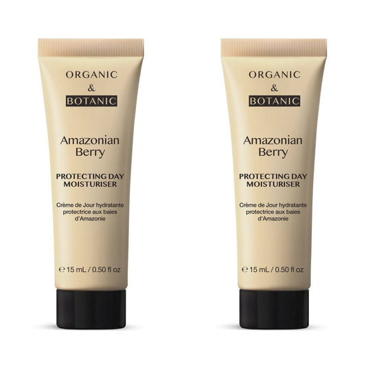 Amazonian Berry Day Moisturiser 15ml x 2 Duo Pack