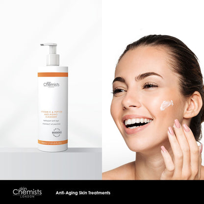 Vitamin C & Peptide Cleanser 200ml Twin Value Savings Pack