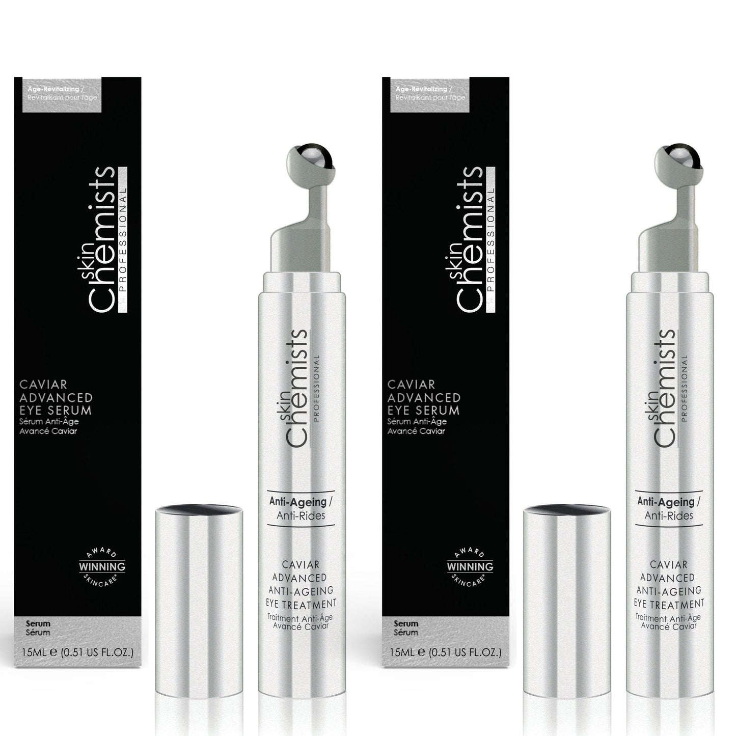 Caviar Advanced Anti-Ageing Eye Treatment 15ml x 2 Duo Pack