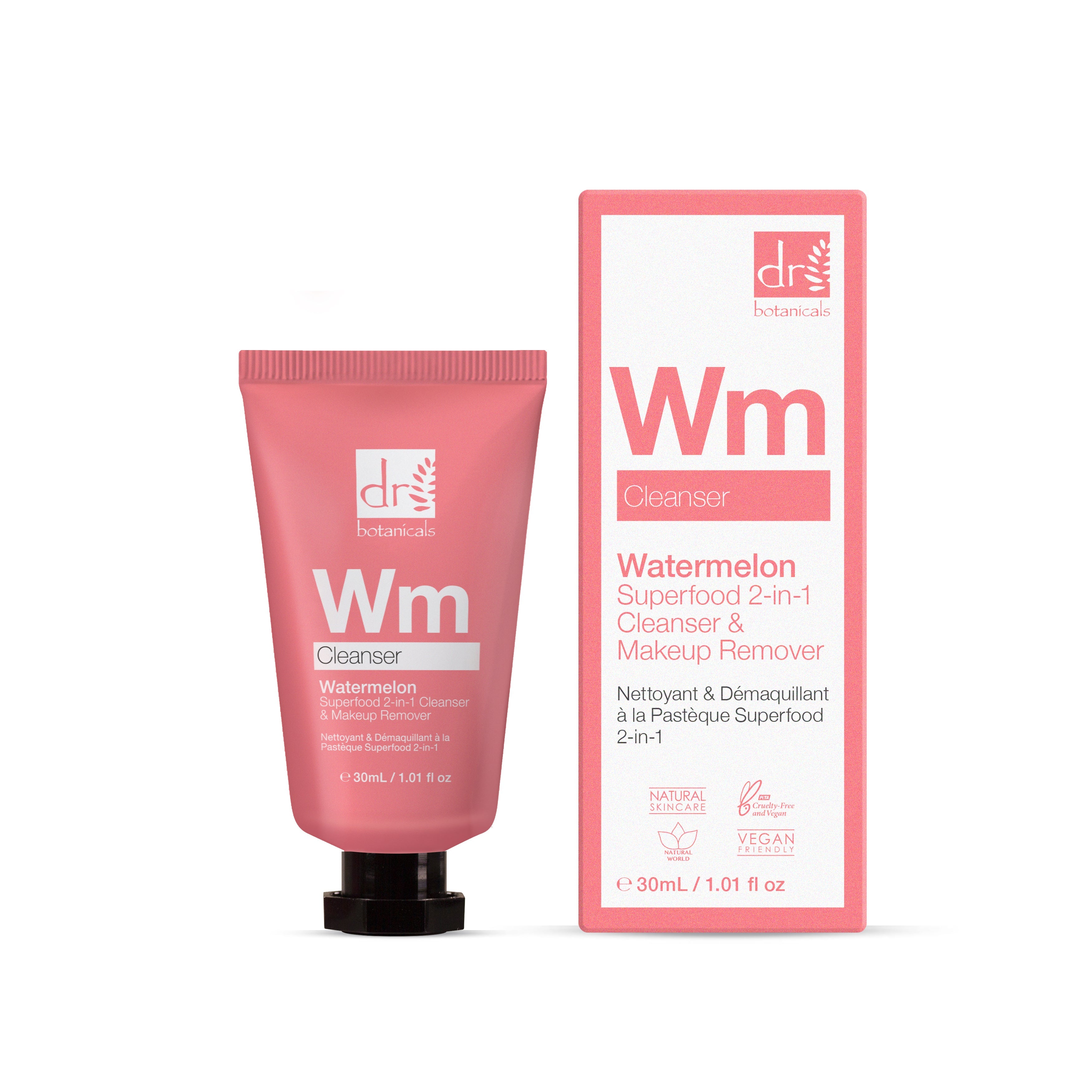 Watermelon Superfood 2-in-1 Cleanser & Makeup Remover Trio