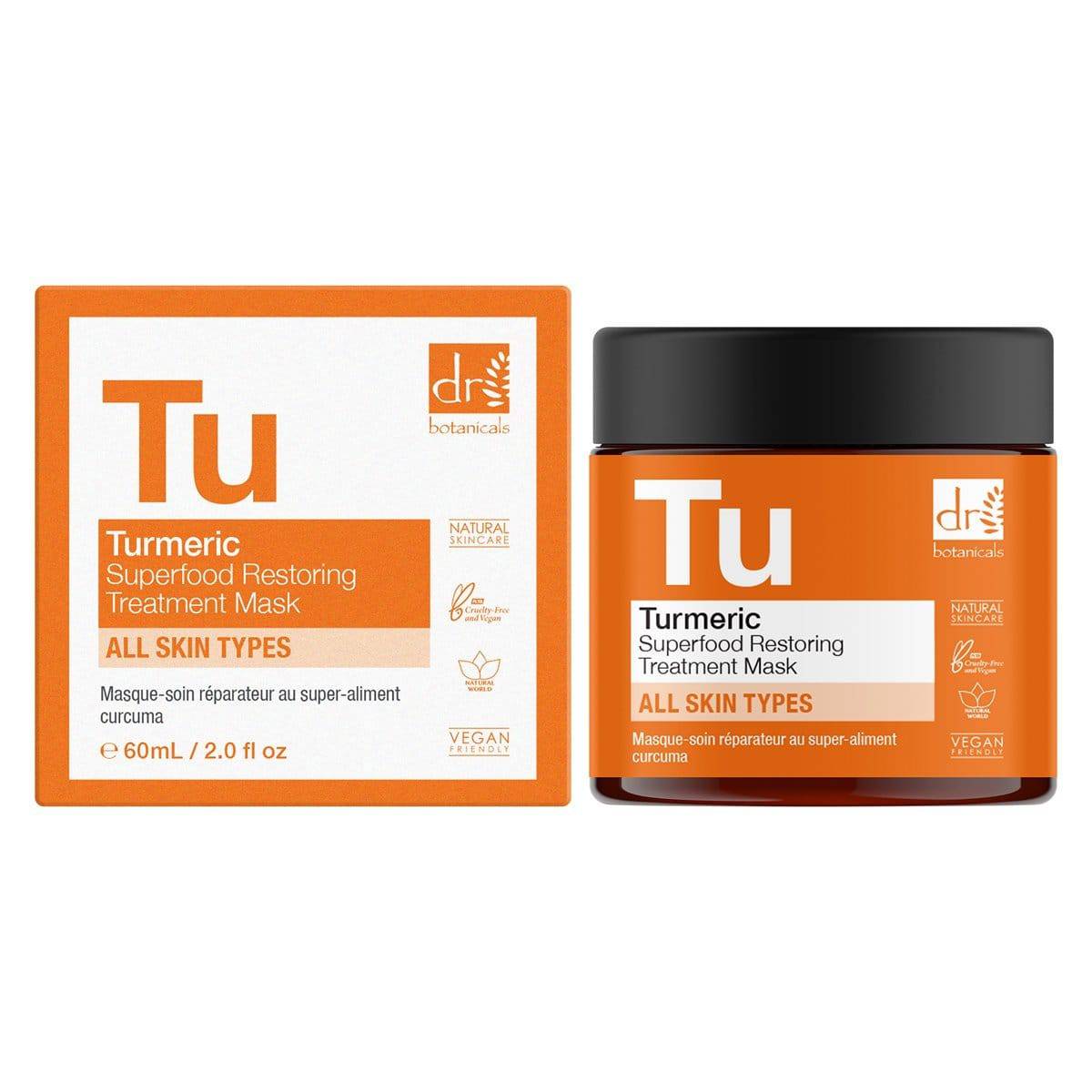 Turmeric Superfood Restoring Treatment Mask 60ml x 2 Duo Pack