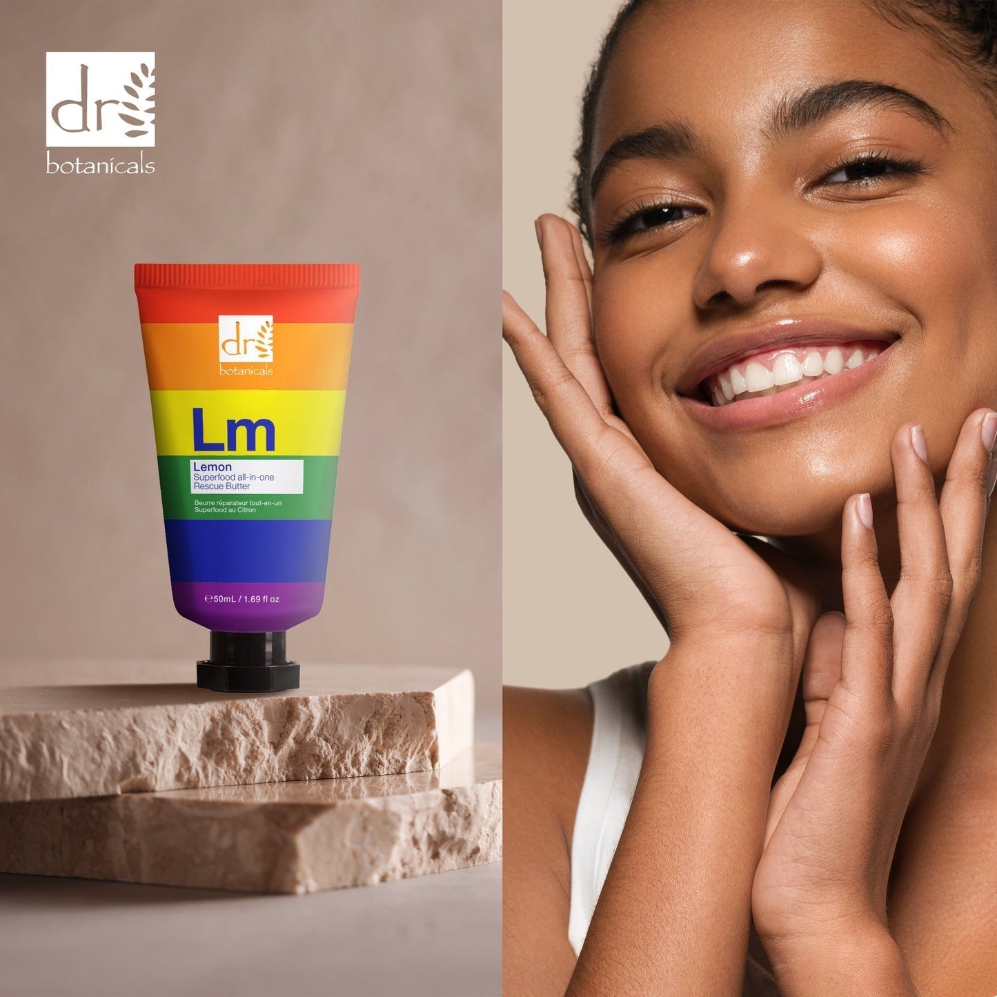 Pride Edition Lemon Superfood All-In-One Rescue Butter 50ml x 2 Duo Pack
