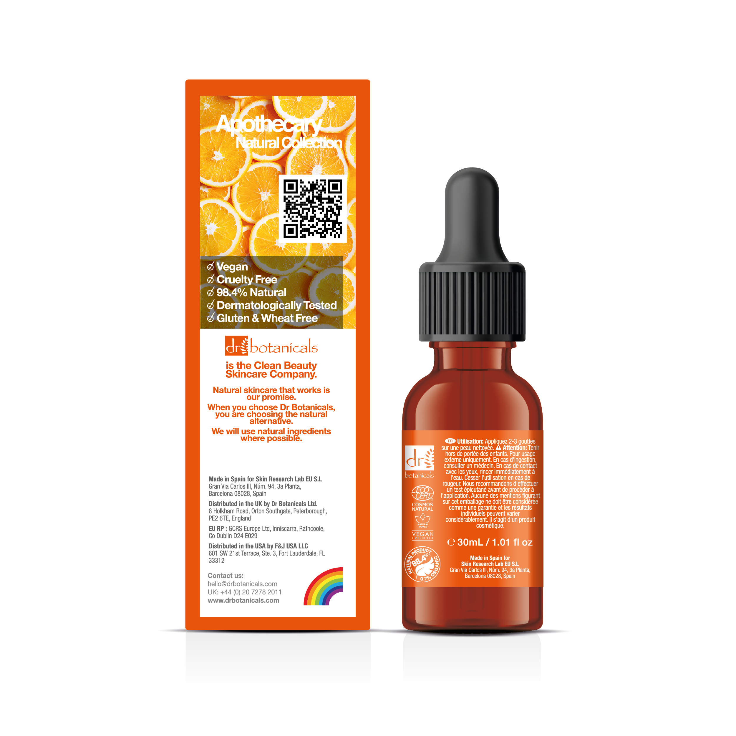 Plant-Based Collagen & Vitamin C Orange Restoring Facial Serum