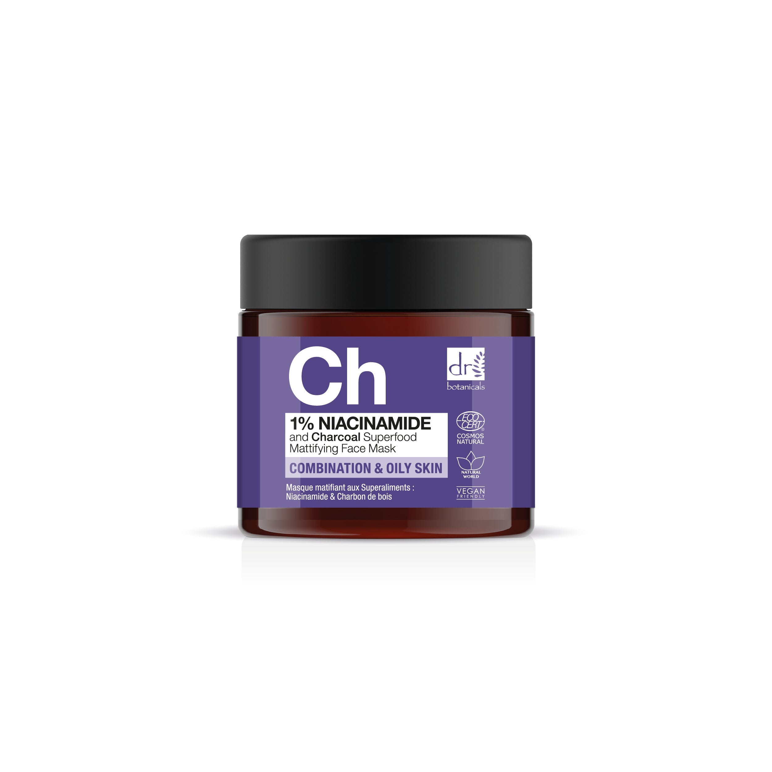 Niacinamide & Charcoal Superfood Mattifying Face Mask