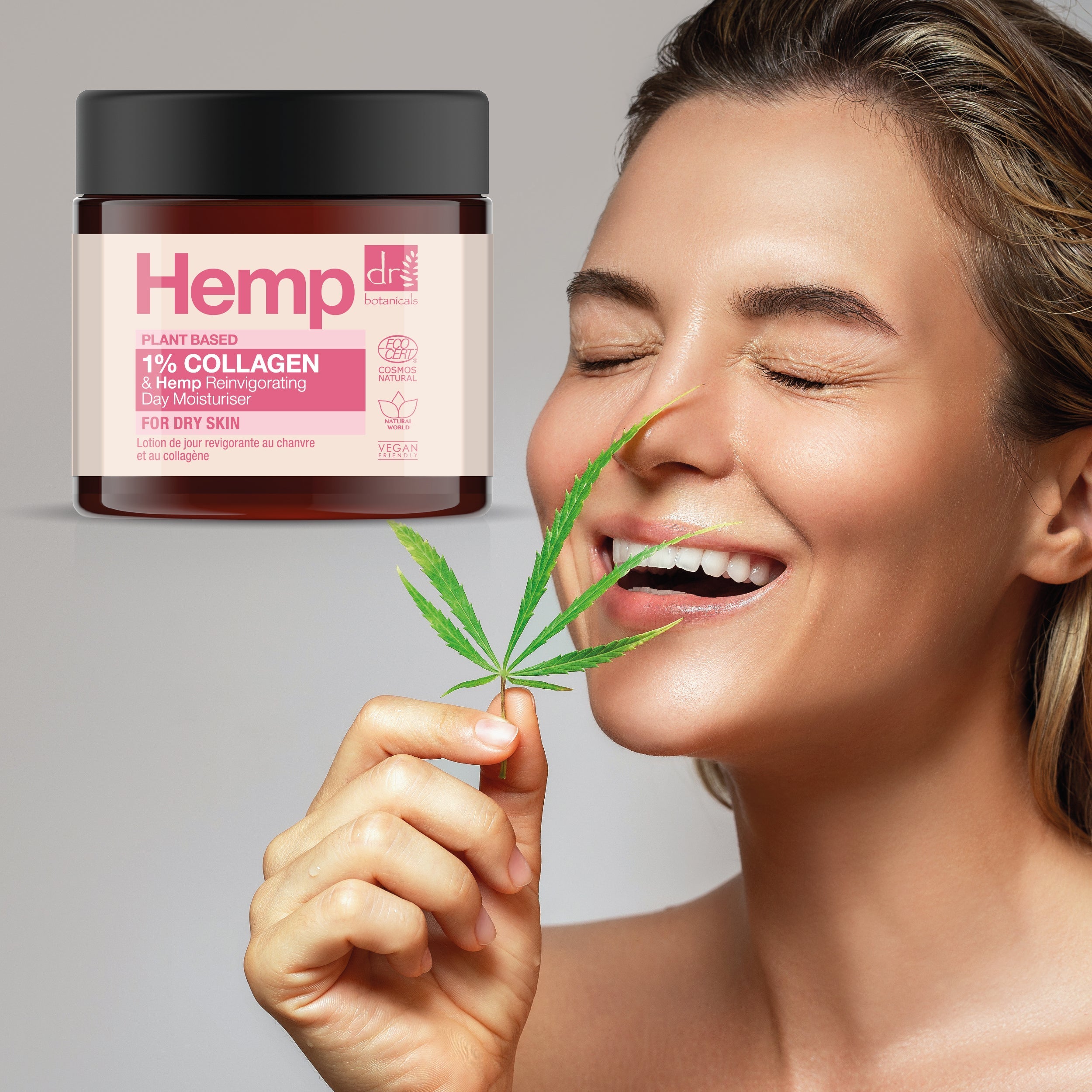 Plant-Based Collegan & Hemp Reinvigorating Day Moisturiser