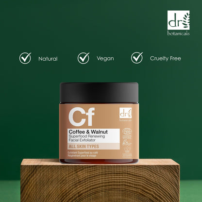Coffee Superfood Renewing Facial Exfoliator 60ml x 2 Duo Pack