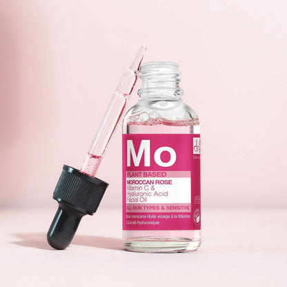 Moroccan Rose Facial Oil with Hyaluronic Acid & Vitamin C 30ml