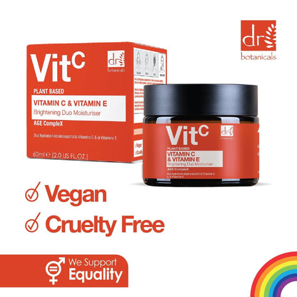 Vitamin C 1% & Vitamin E Brightening Duo Moisturiser 60ml