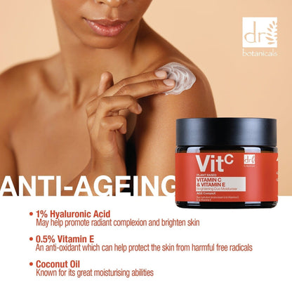 Vitamin C 1% & Vitamin E Brightening Duo Moisturiser 60ml