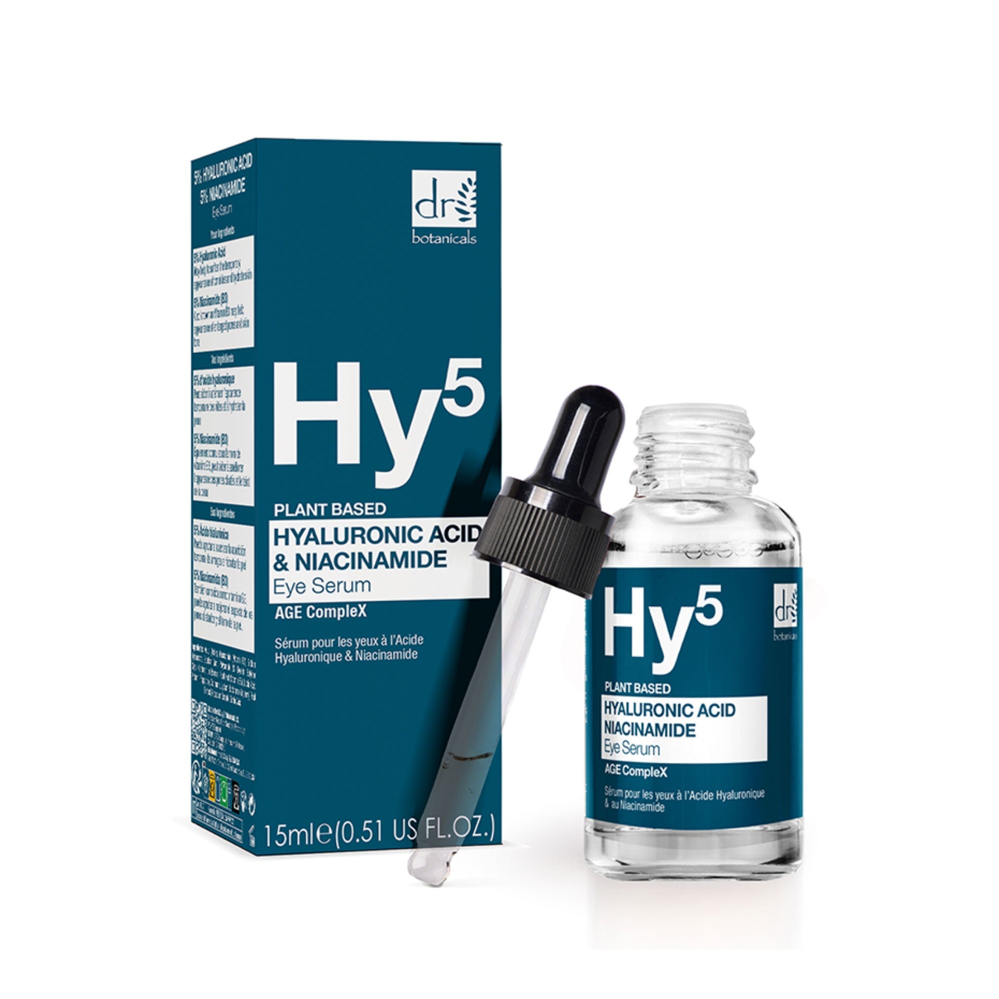 Hyaluronic Acid 5% & Niacinamide 5% Eye Serum 15ml