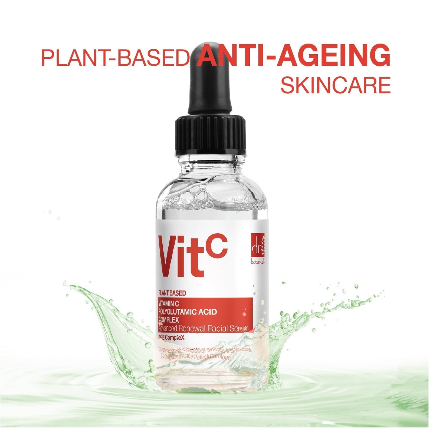 Advanced Vitamin C 3% & Polyglutamic Acid Complex 1% & Brightening Facial Serum 30ml