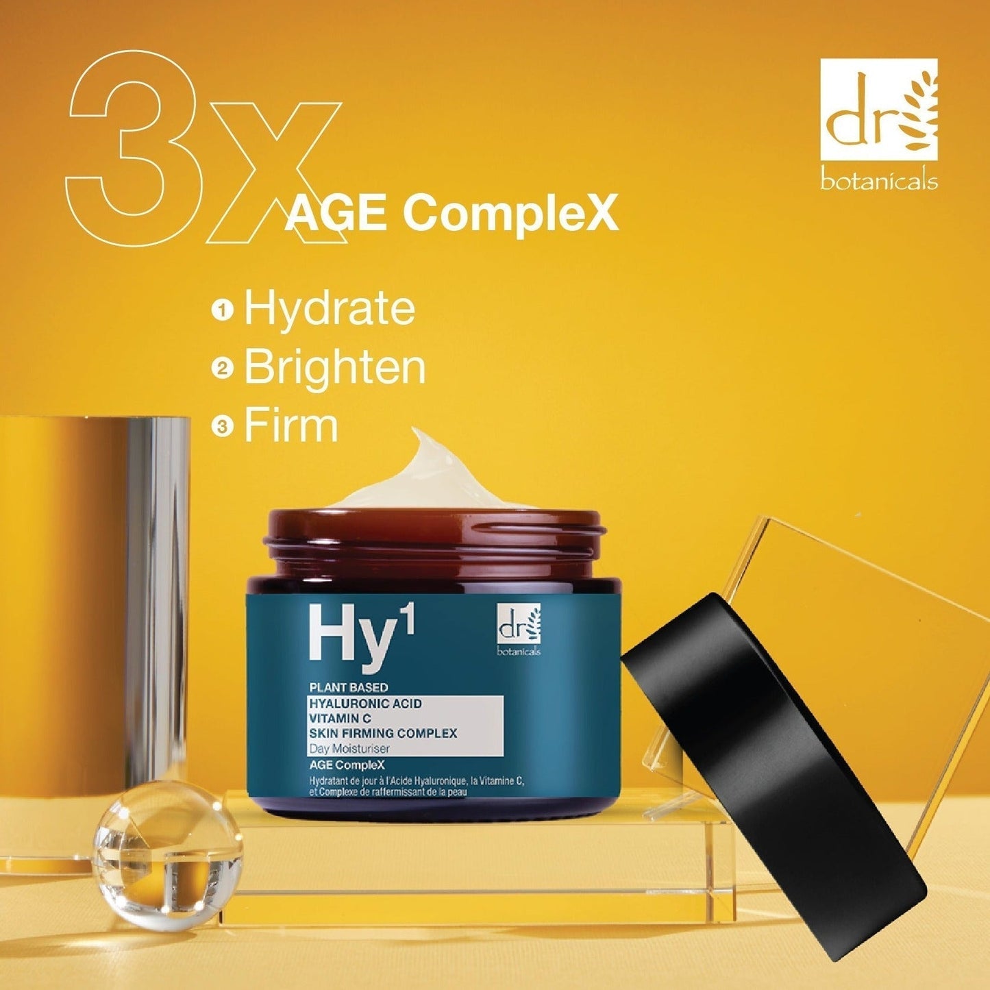 Advanced Hyaluronic Acid 1% & Vitamin C 1% & Skin Firming Complex 1% Day Moisturiser 60ml