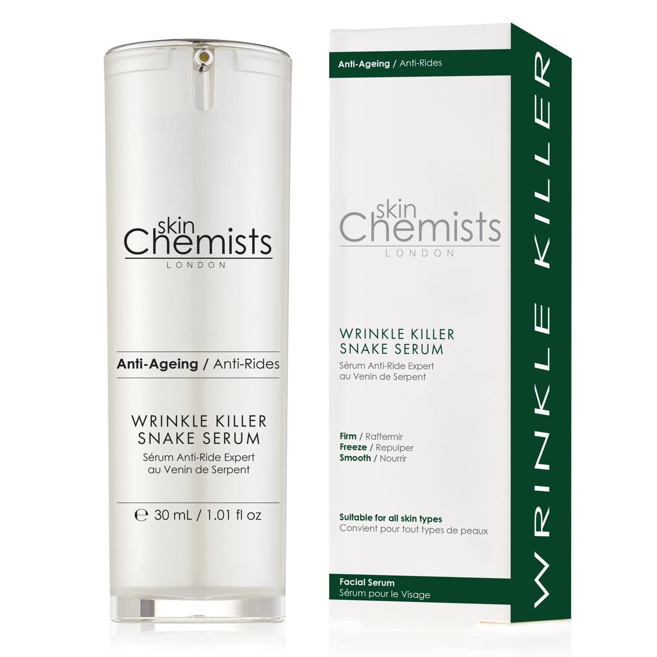 Wrinkle Killer Anti-Ageing Snake Serum 30ml