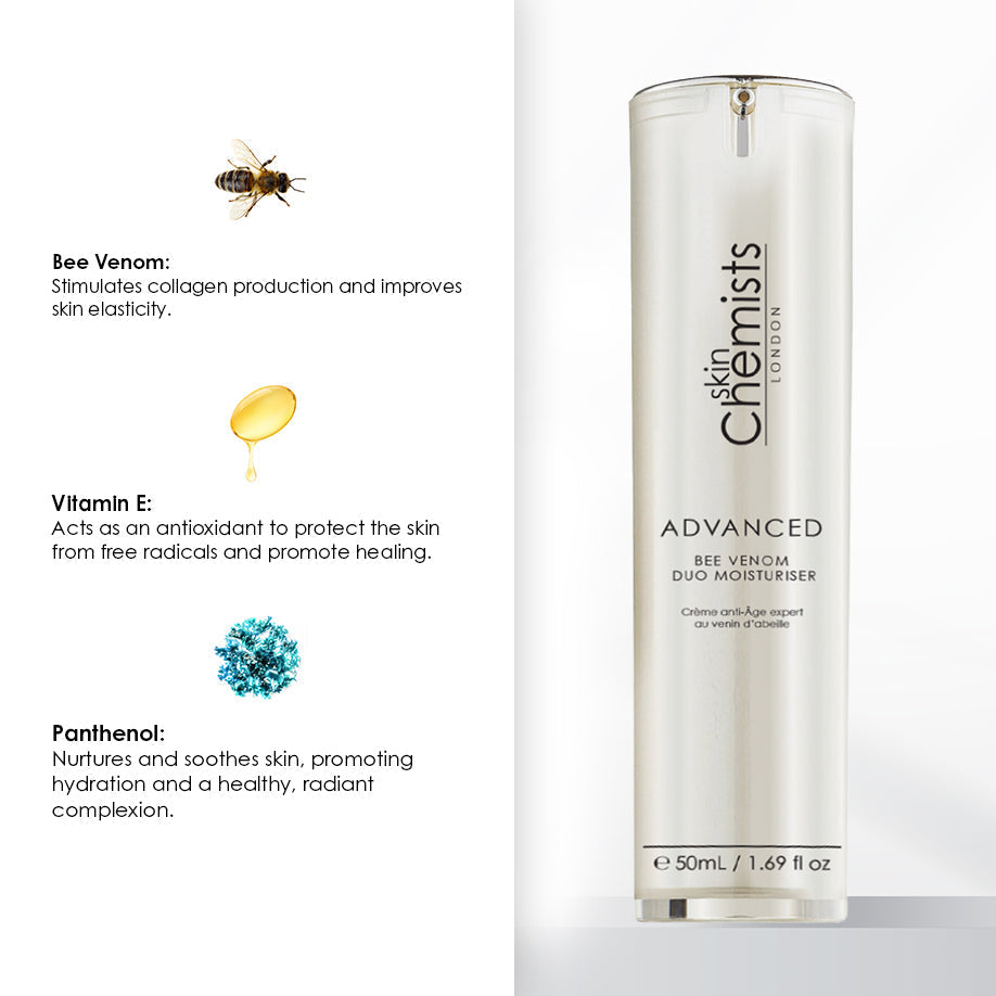 Advanced Bee Venom Duo Moisturiser 50ml Twin Value Savings Pack
