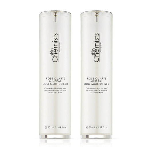 Rose Quartz Duo Moisturiser 50ml Twin Value Savings Pack