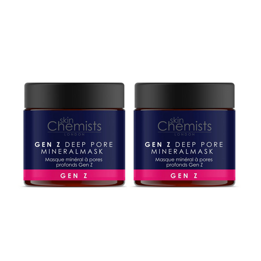 Gen Z Deep Pore Clay Mask 60ml Twin Value Savings Pack