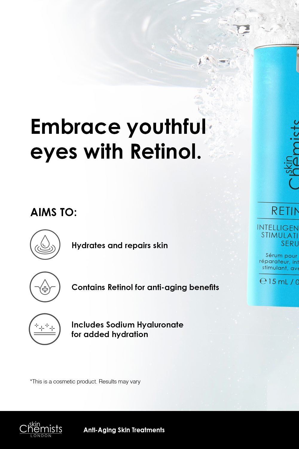Retinol Intelligent Repair Stimulating Eye Serum 15ml