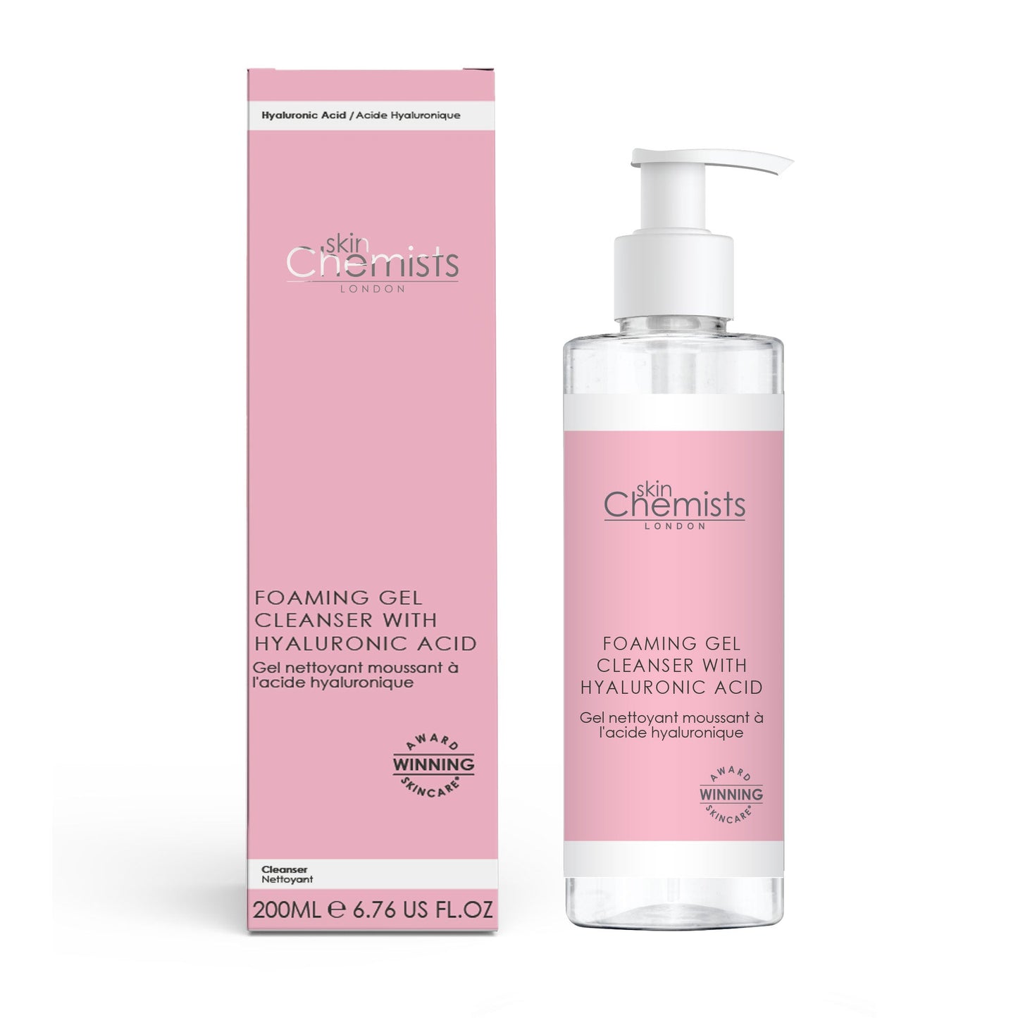 Foaming Gel Cleanser with Hyaluronic Acid 200ml x 2 Duo Pack