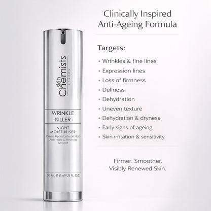 SC Wrinkle Killer Night Moisturiser 50ml - skinChemists