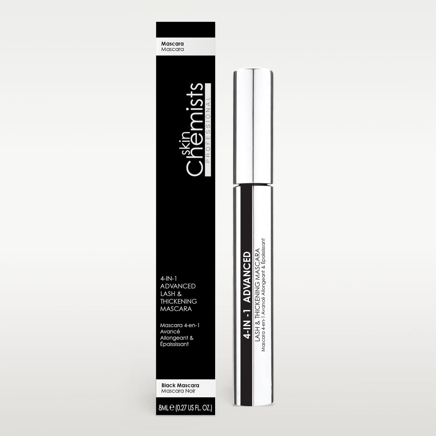 skinChemists Advanced 4-in-1 Lash & Thickening Mascara 8ml - skinChemists