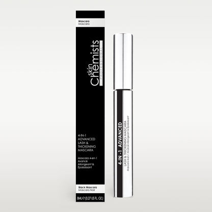 skinChemists Advanced 4-in-1 Lash & Thickening Mascara 8ml - skinChemists