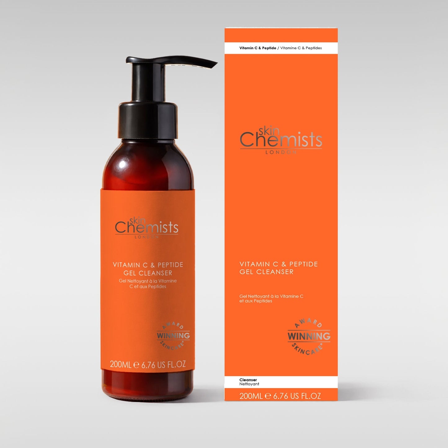 Vitamin C & Peptide Anti-Ageing Gel Cleanser 200ml - skinChemists