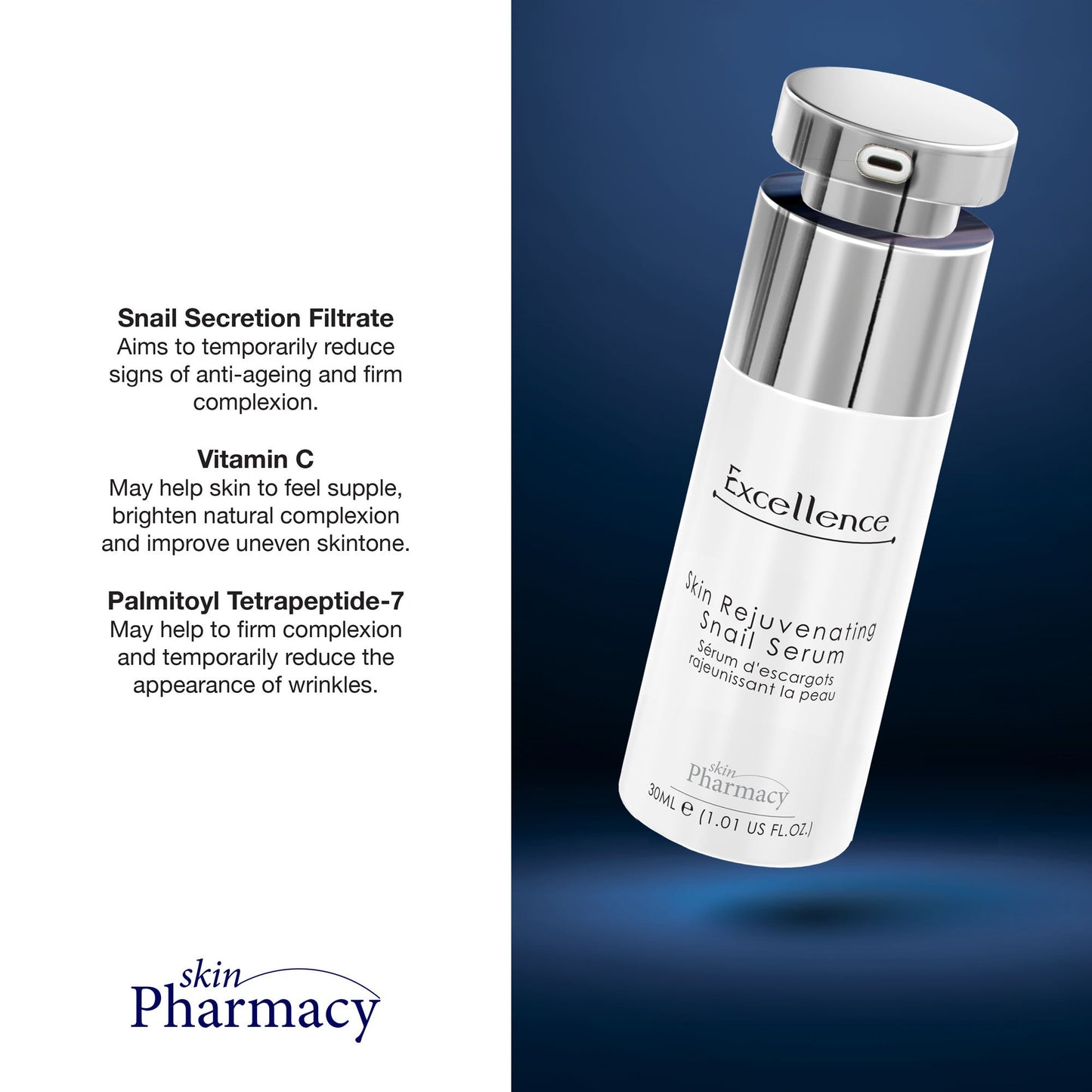 Excellence Skin Repairing Snail Serum 30ml