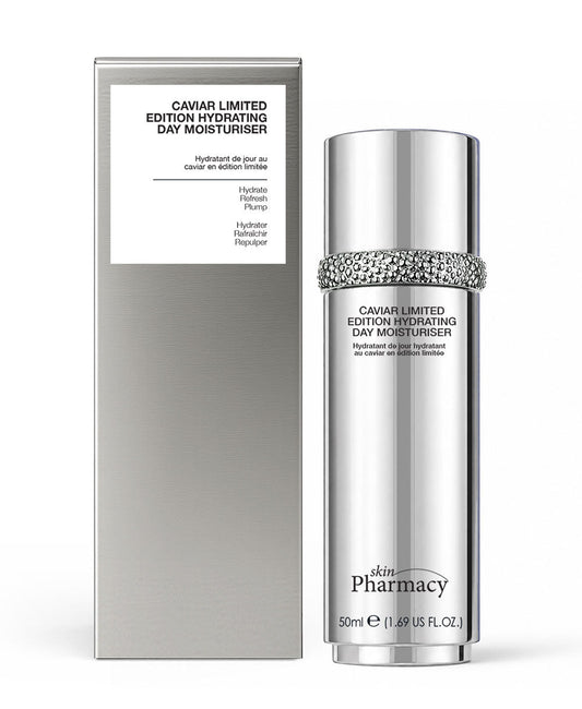 skinPharmacy Caviar Limited Edition Hydrating Day Moisturiser with box