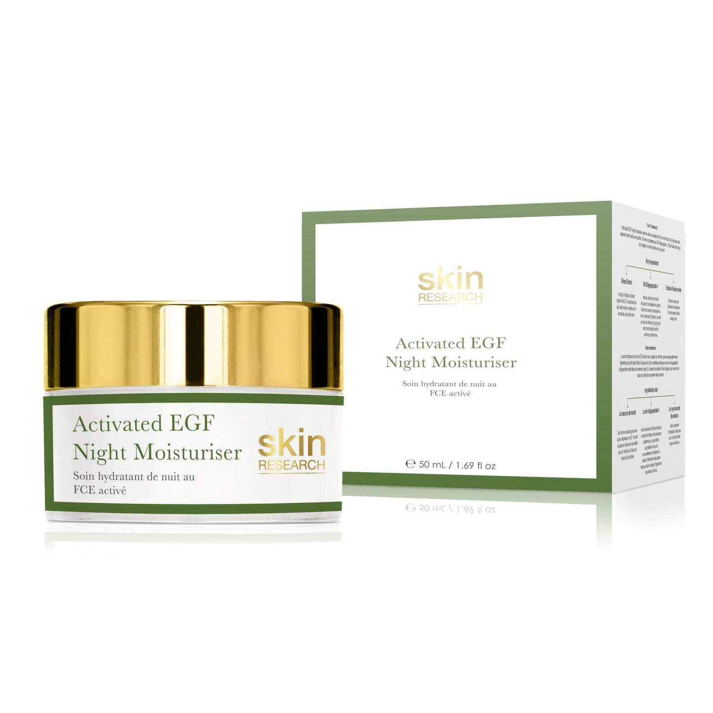 EGF Anti-Ageing Day Moisturiser + Night Moisturiser + Facial Serum