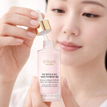 Yuri Nuri 유리누리 Anti-Ageing Mucin Glow Essence 30ml