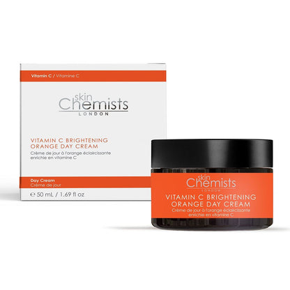 Vitamin C Brightening Orange Day Cream and Night Moisturiser - skinChemists
